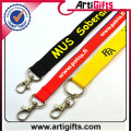 Custom logo 100% polyester lanyard free sample